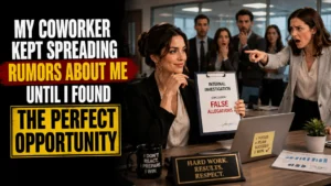 My Coworker Kept Spreading Rumors About Me Until I Found the Perfect Opportunity