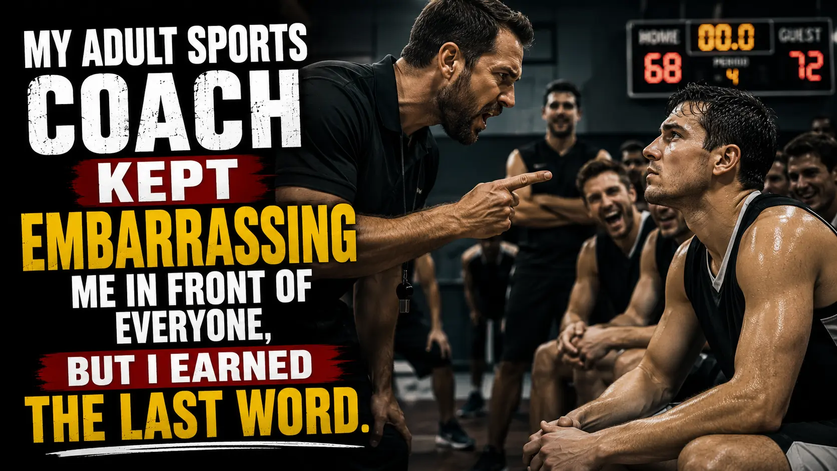 MY COACH KEPT EMBARRASSING ME IN FRONT OF EVERYONE, BUT I EARNED THE LAST WORD
