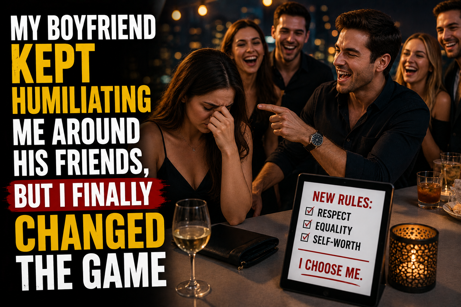 My Boyfriend Kept Humiliating Me Around His Friends, But I Finally Changed the Game